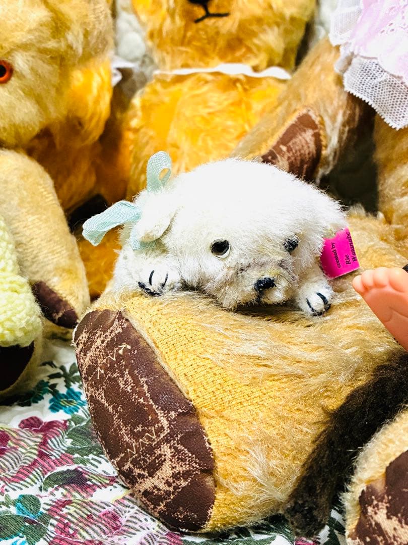 渡辺利絵さま Bearberry 白い子犬 ぬいぐるみ