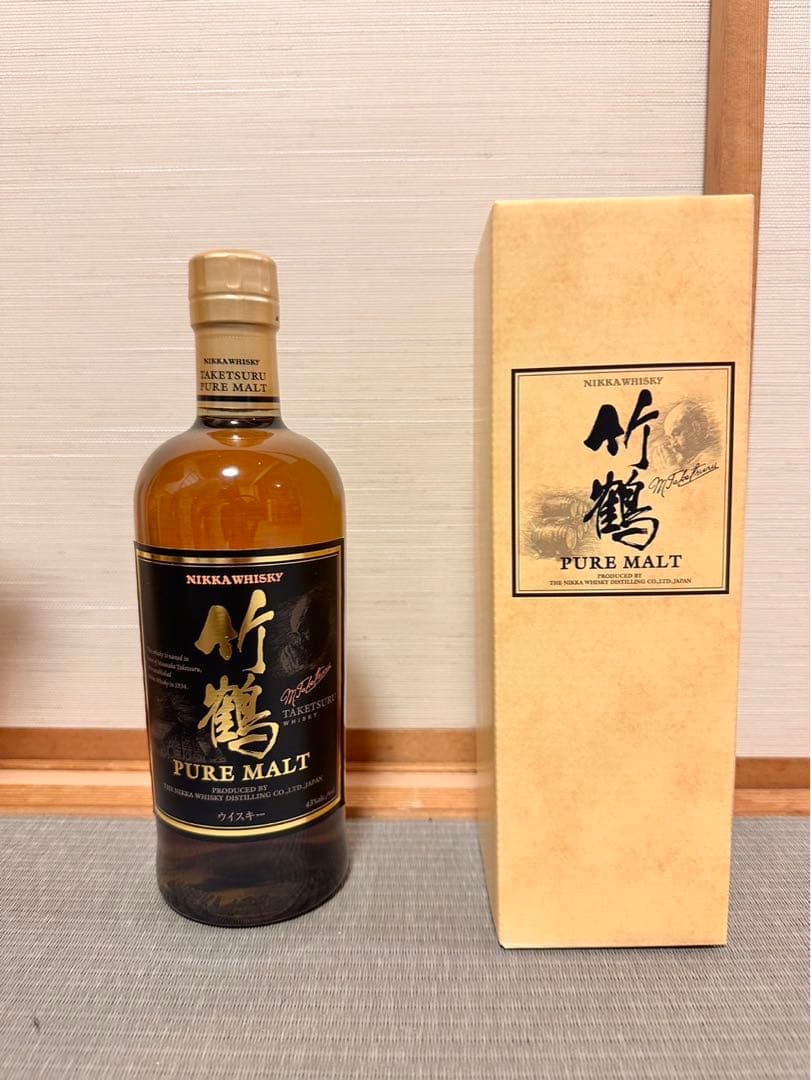 竹鶴ピュアモルト24本入り　旧ラベル