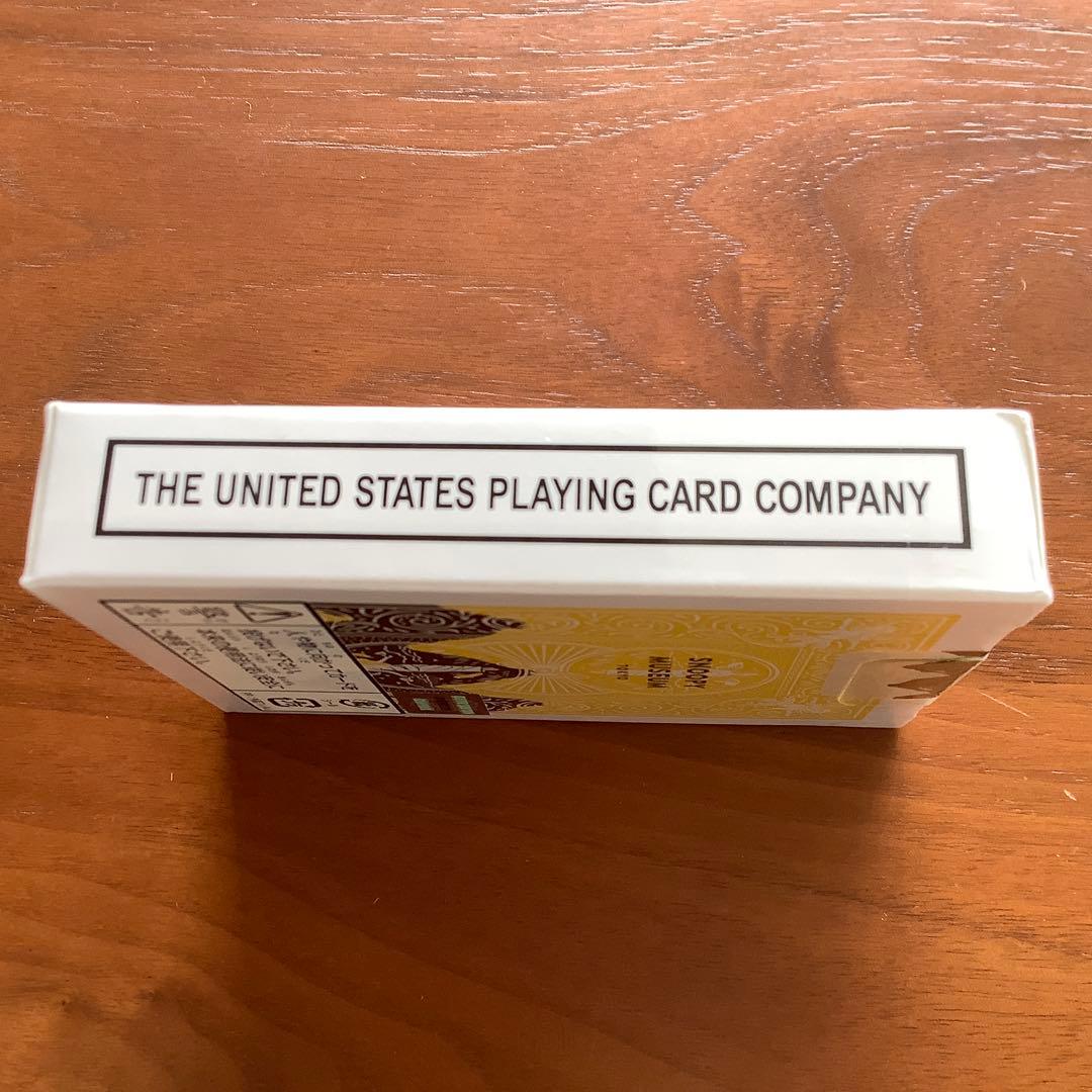 トランプ BICYCLE SNOOPY MUSEUM PLAYING CARDS