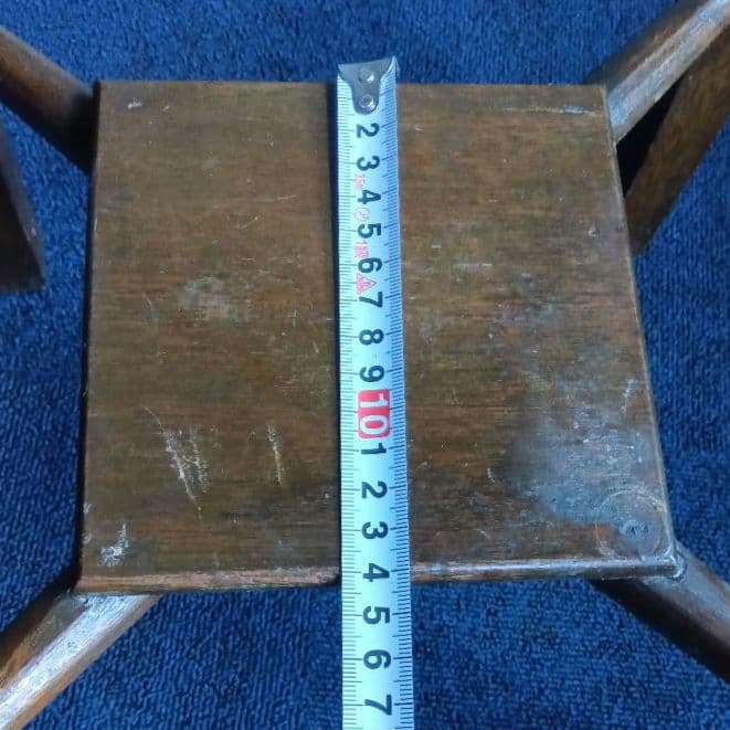 木製飾り台　高飾　レトロ　ヴィンテージ　高さ約68cm