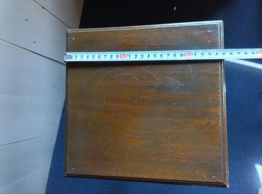 木製飾り台　高飾　レトロ　ヴィンテージ　高さ約68cm