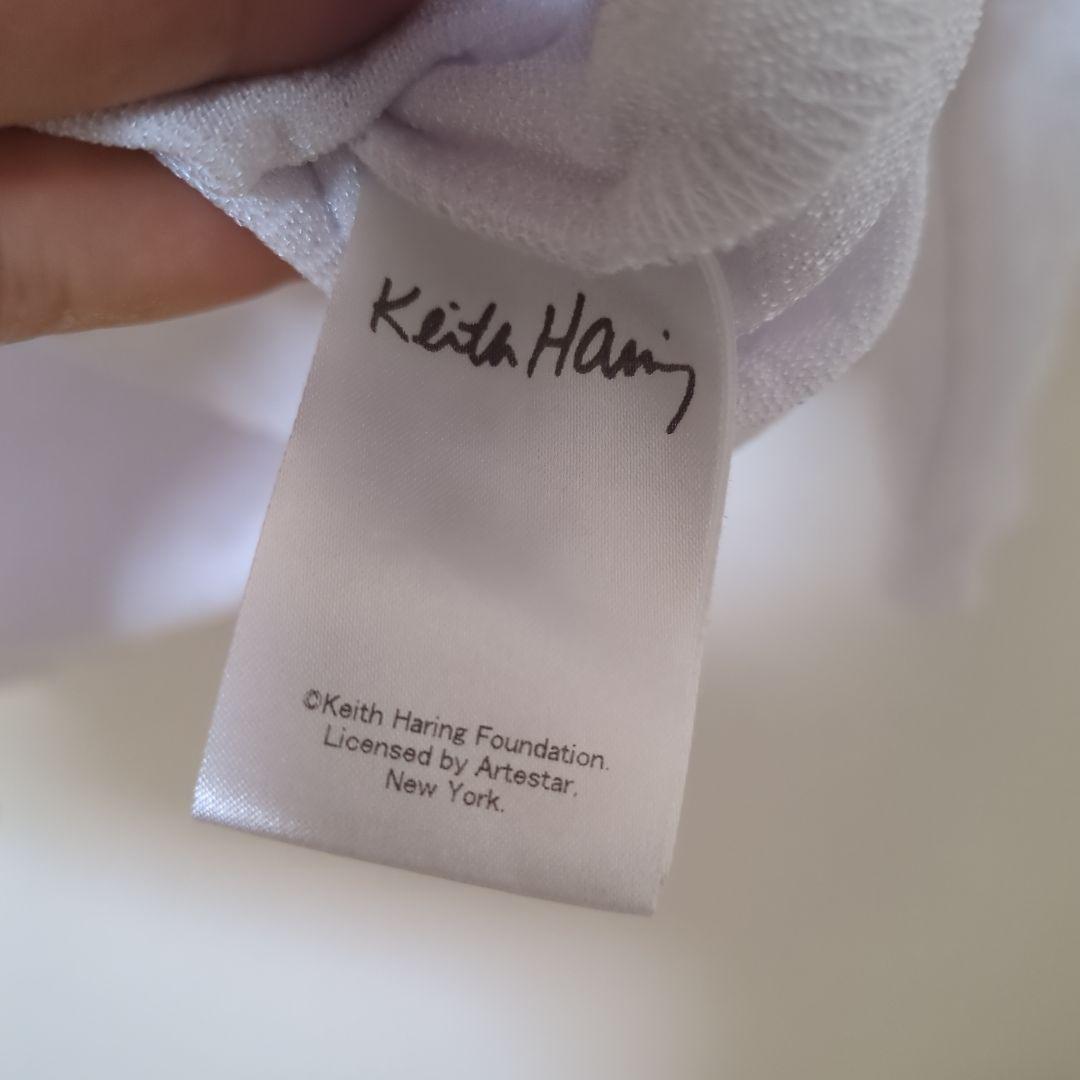 ★新品★BEAMS GOLF×Keith Haring　総柄　モックネック　L