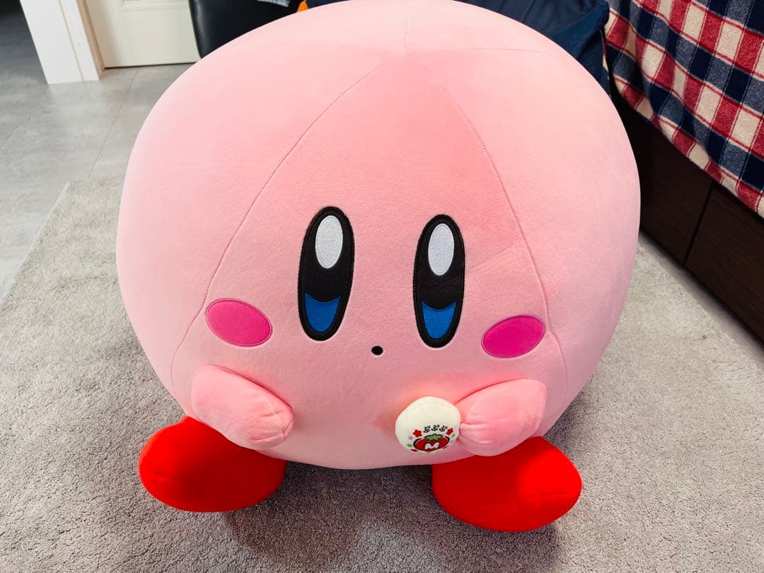 【未使用品】受注限定品 まんぷくカービィ 特大 ぬいぐるみ