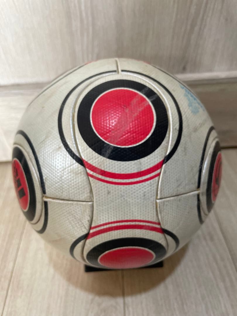 希少？2009年赤テラパスTERRAPASS 5号球　ガンバ大阪ロゴあり。