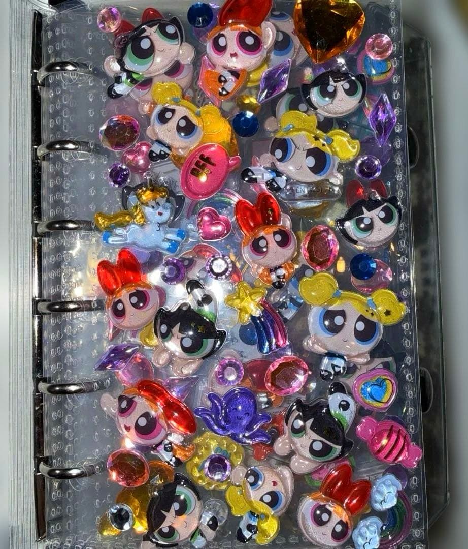 正規品のみ‪‪❤︎‬パワパフディズニープチドロ等シール帳‪‪完成品‪‪❤︎‬