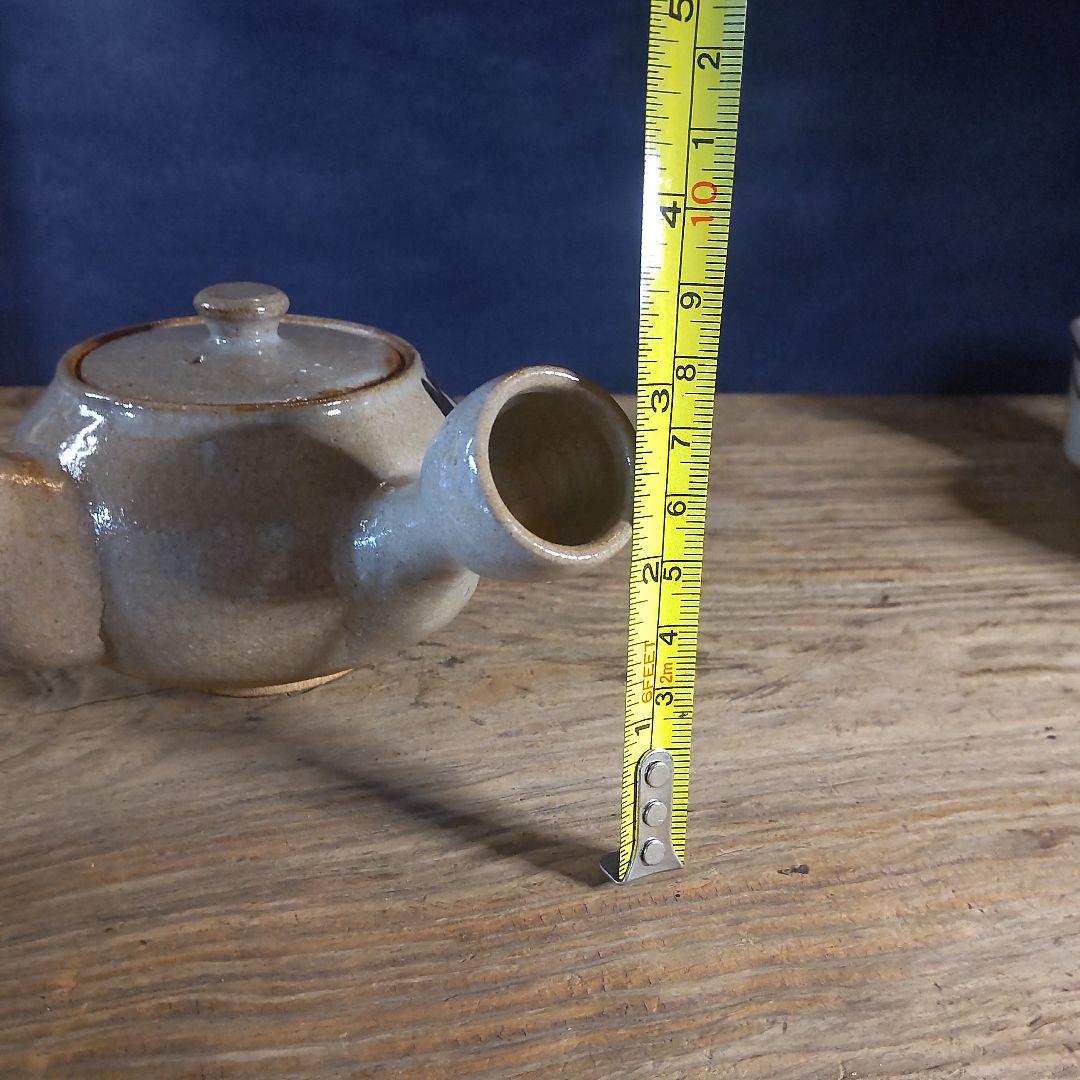 絵唐津、煎茶セット　デッドストック