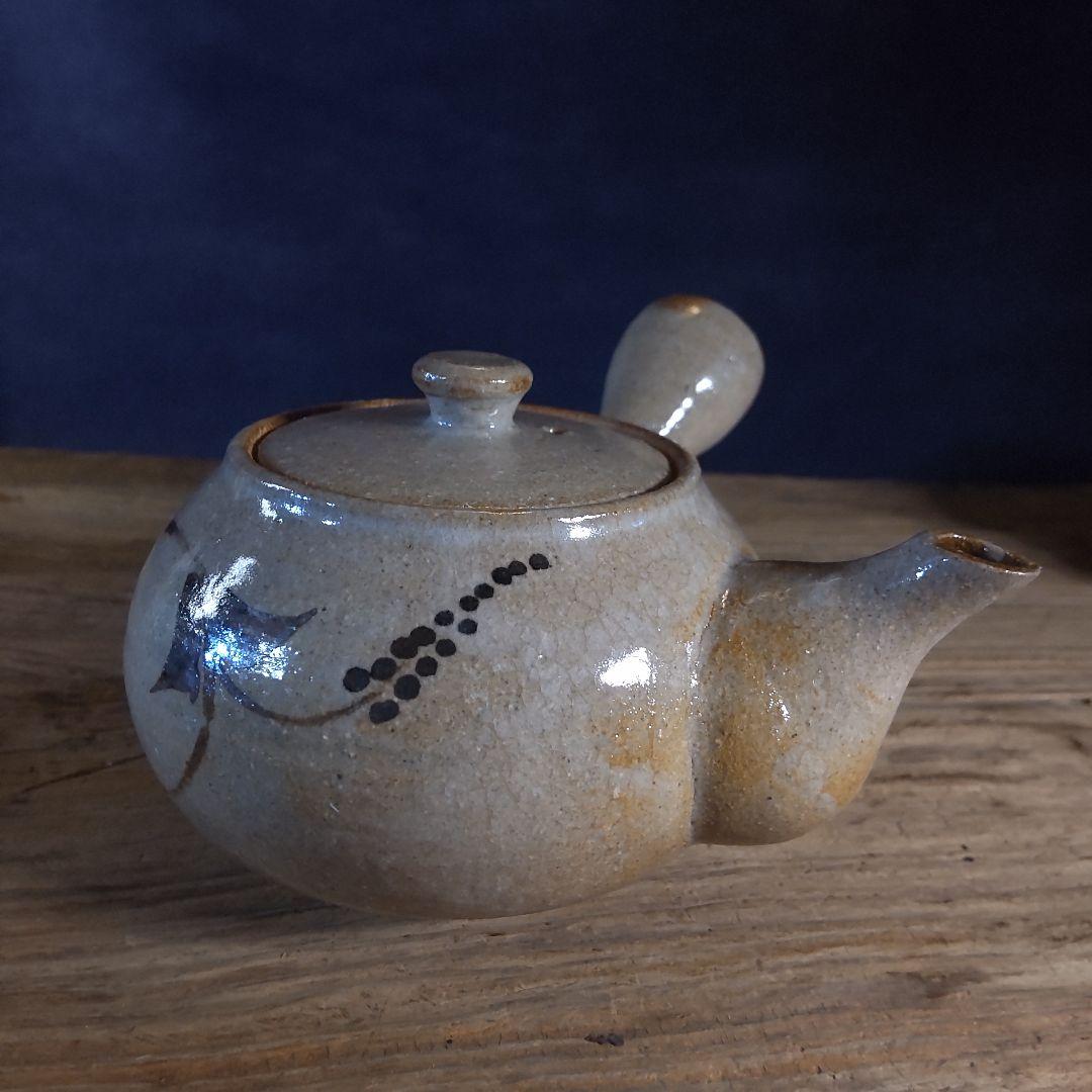 絵唐津、煎茶セット　デッドストック