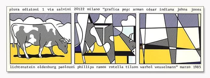 特別価格！額装品/Cow Going/ロイ リキテンスタイン/アート/ポスター/