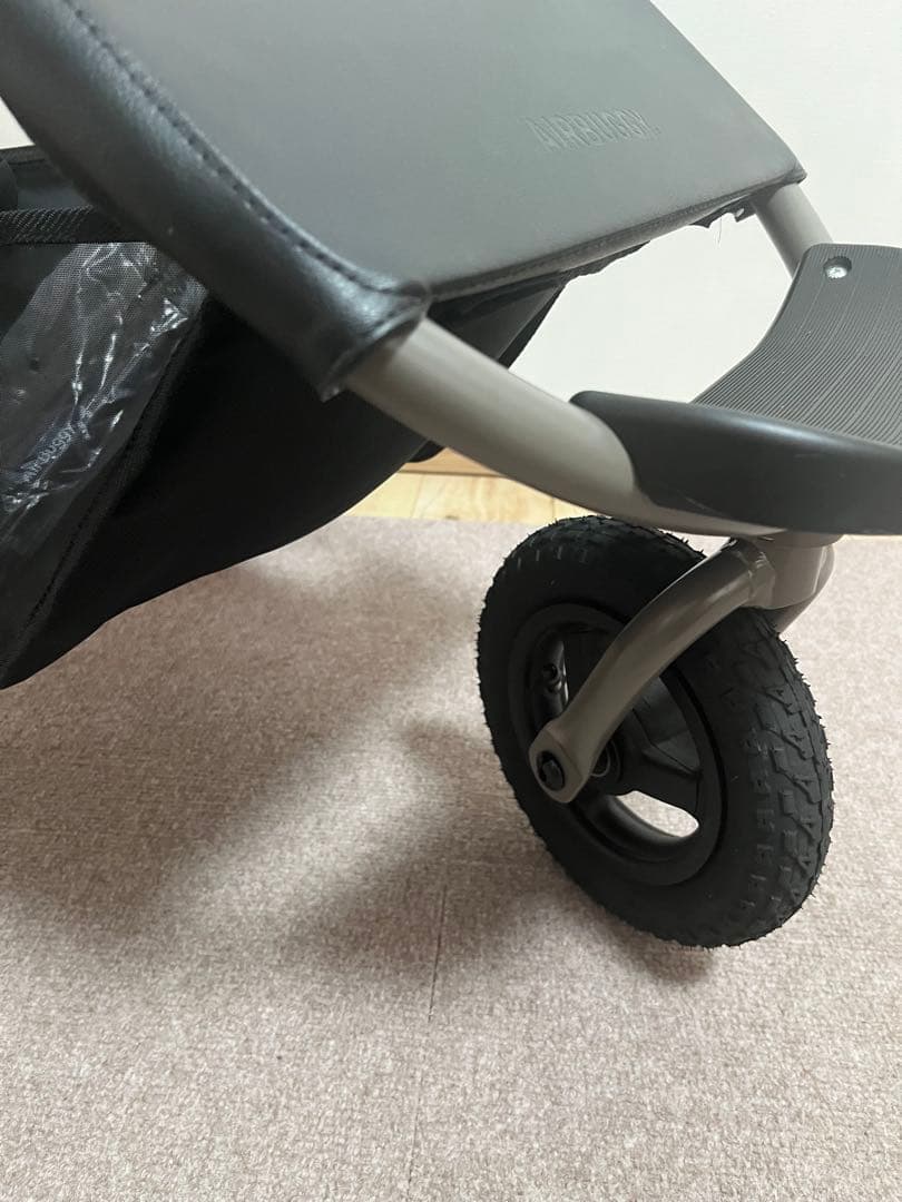 AIRBUGGY プレミア　ウォームグレイ色フレーム　プラス付属品