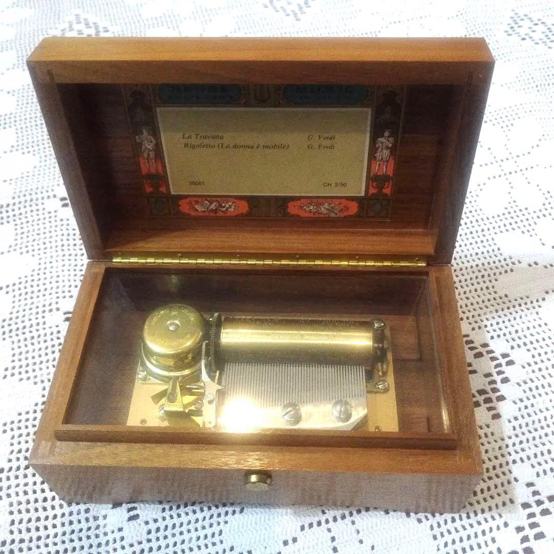 フォロー　リュージュ　REUGE オルゴール 50弁　2曲　スイス製