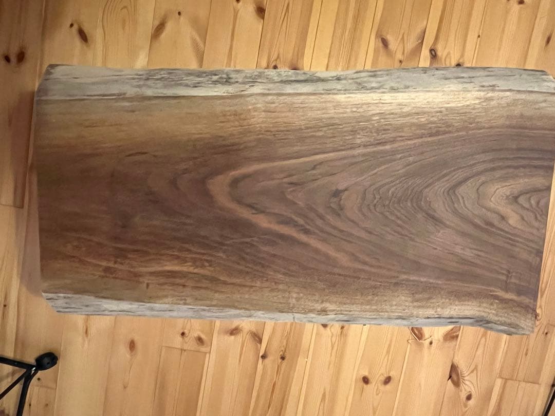 ウォールナット　一枚板　ローテーブル　天板のみ