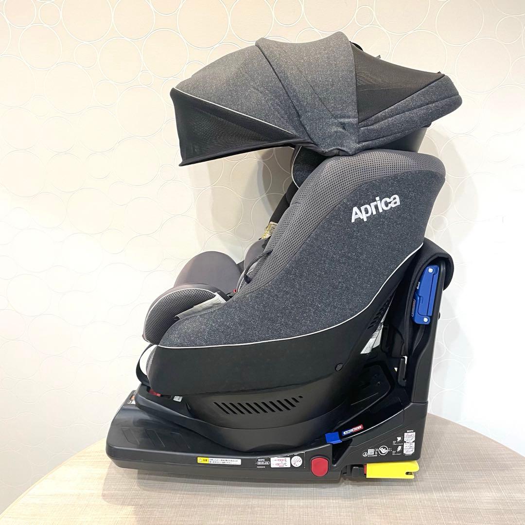 【美品】Aprica クルリラ プレミアム ISOFIX 回転式 上位モデル