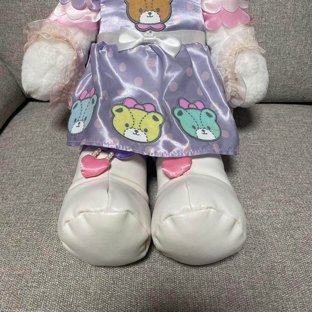 ハローキティ40th HUG ドール ぬいぐるみ　パープル