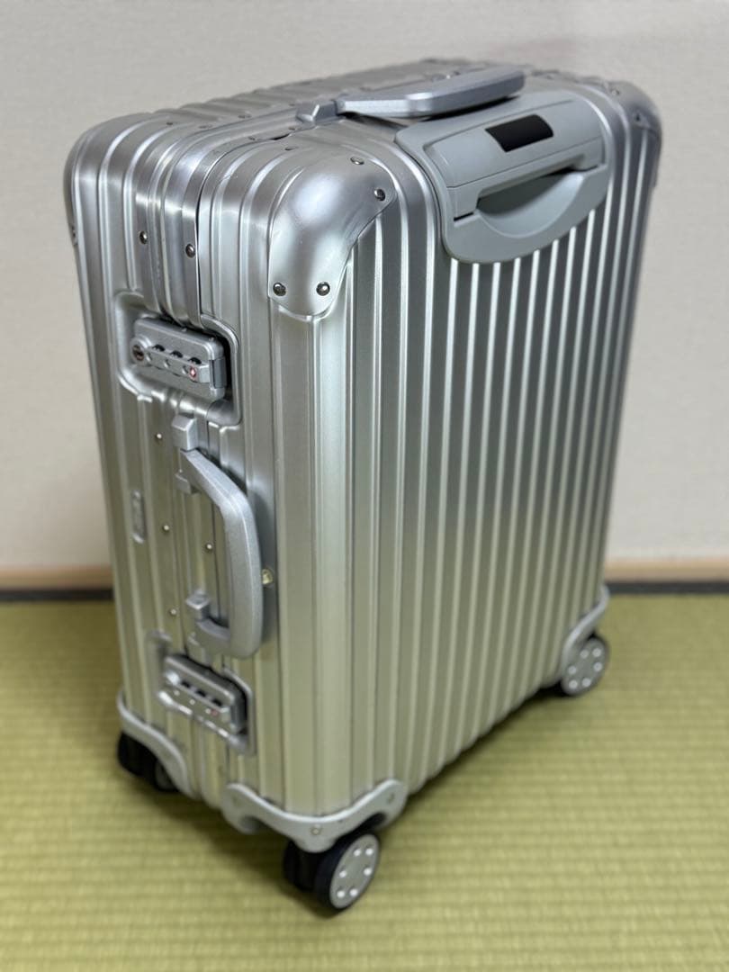 RIMOWA リモワ TOPAS トパーズ 45L 4輪 アルミ シルバー