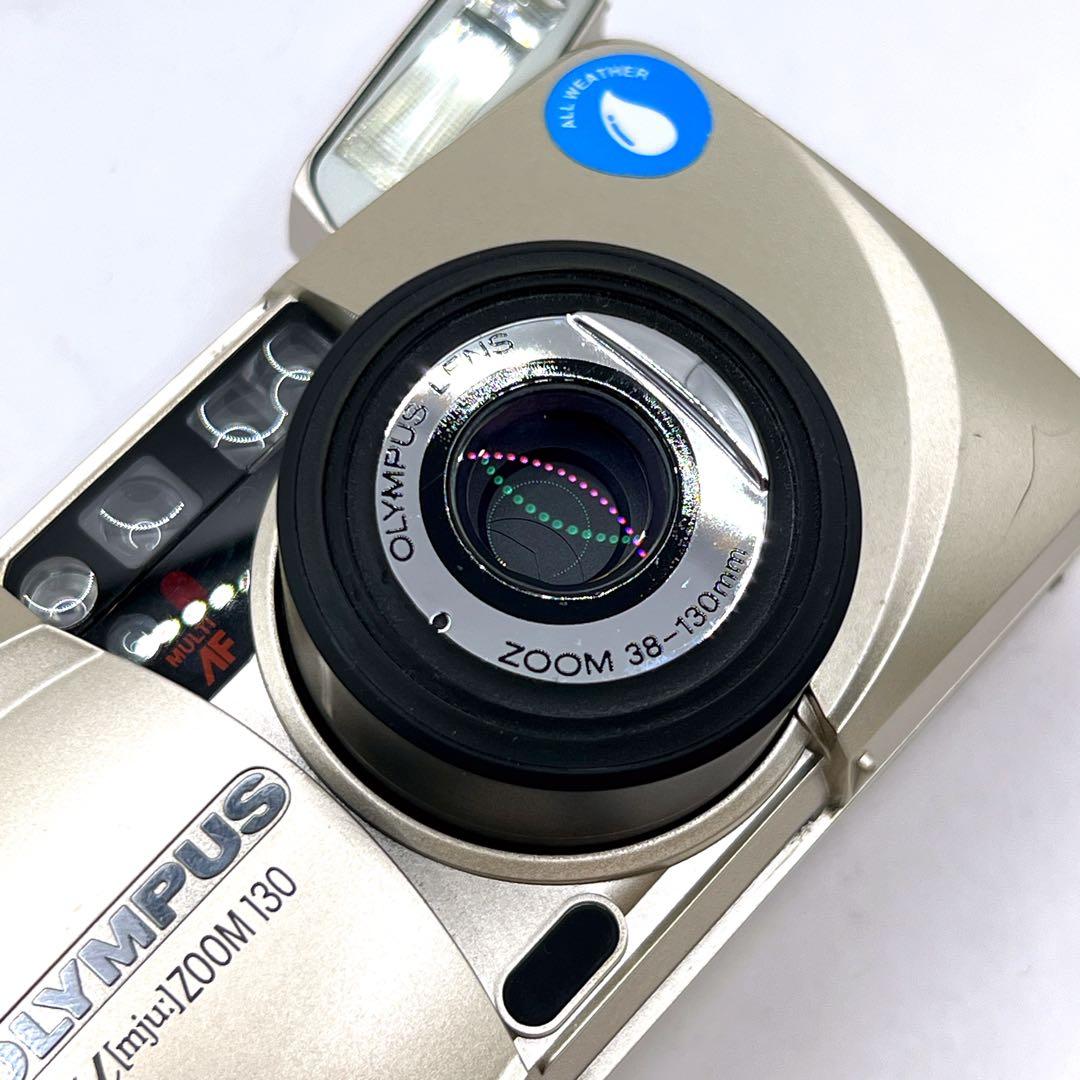 【美品】 OLYMPUS μ[mju:] ZOOM 130 コンパクトカメラ