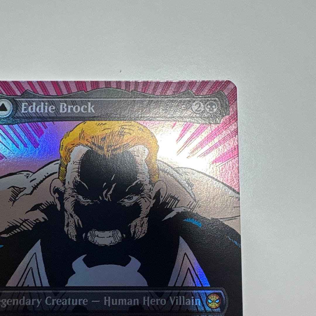 エディ・ブロック　ヴェノム　リーサルプロテクター　foil ボーダーレス　mtg