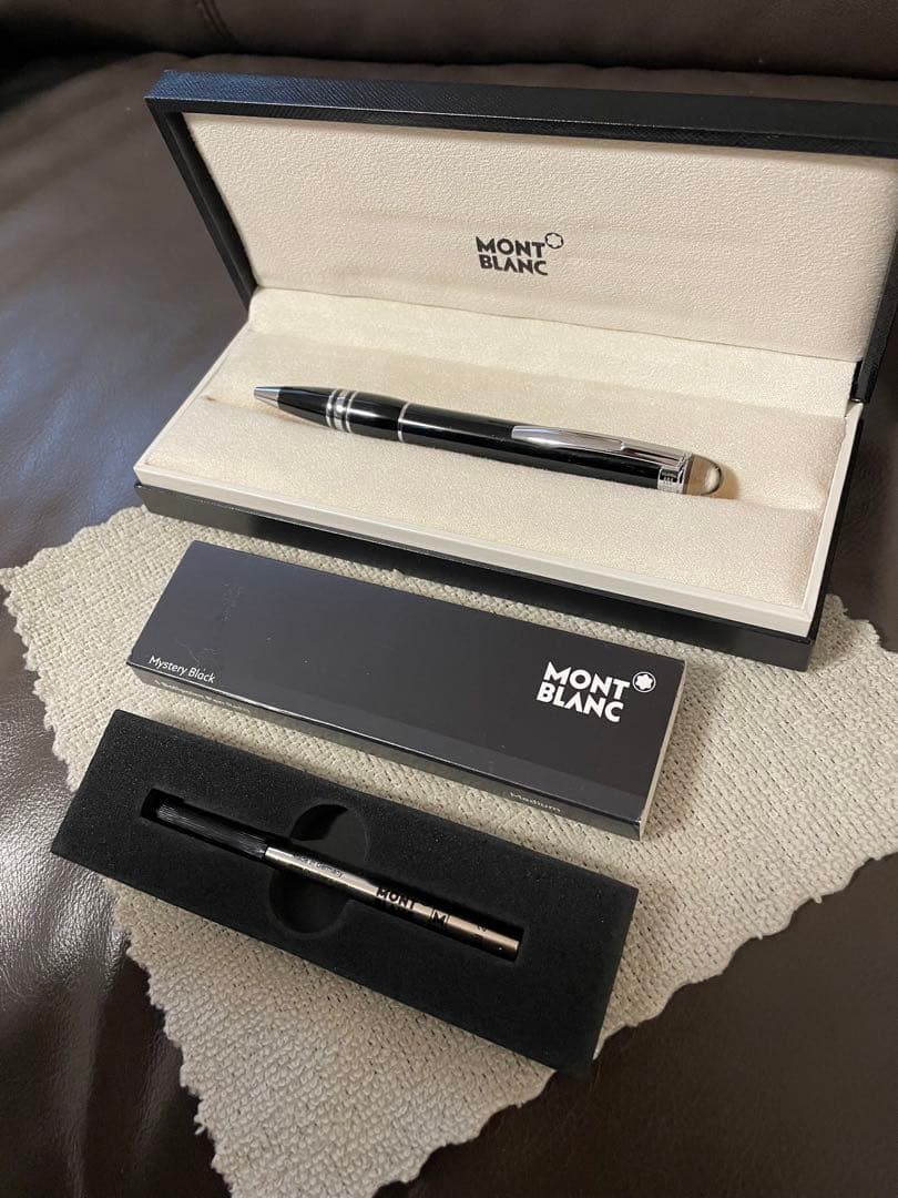 ◾️モンブラン◾️スターウォーカー◾️ミッドナイトブラック◾️化粧箱、新品リフィル付属◾️