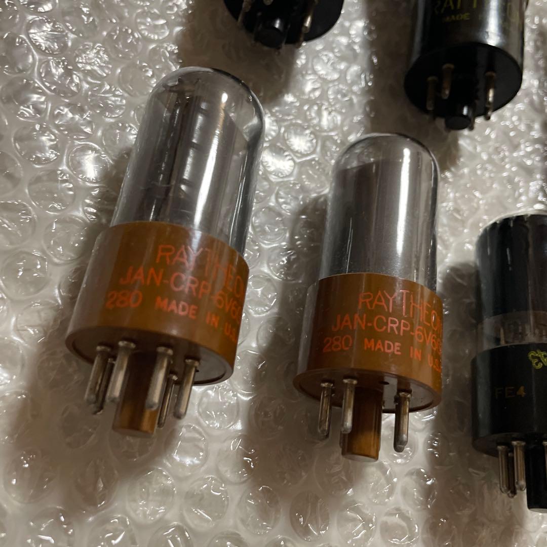 RAYTHEON製 真空管 9本セット
