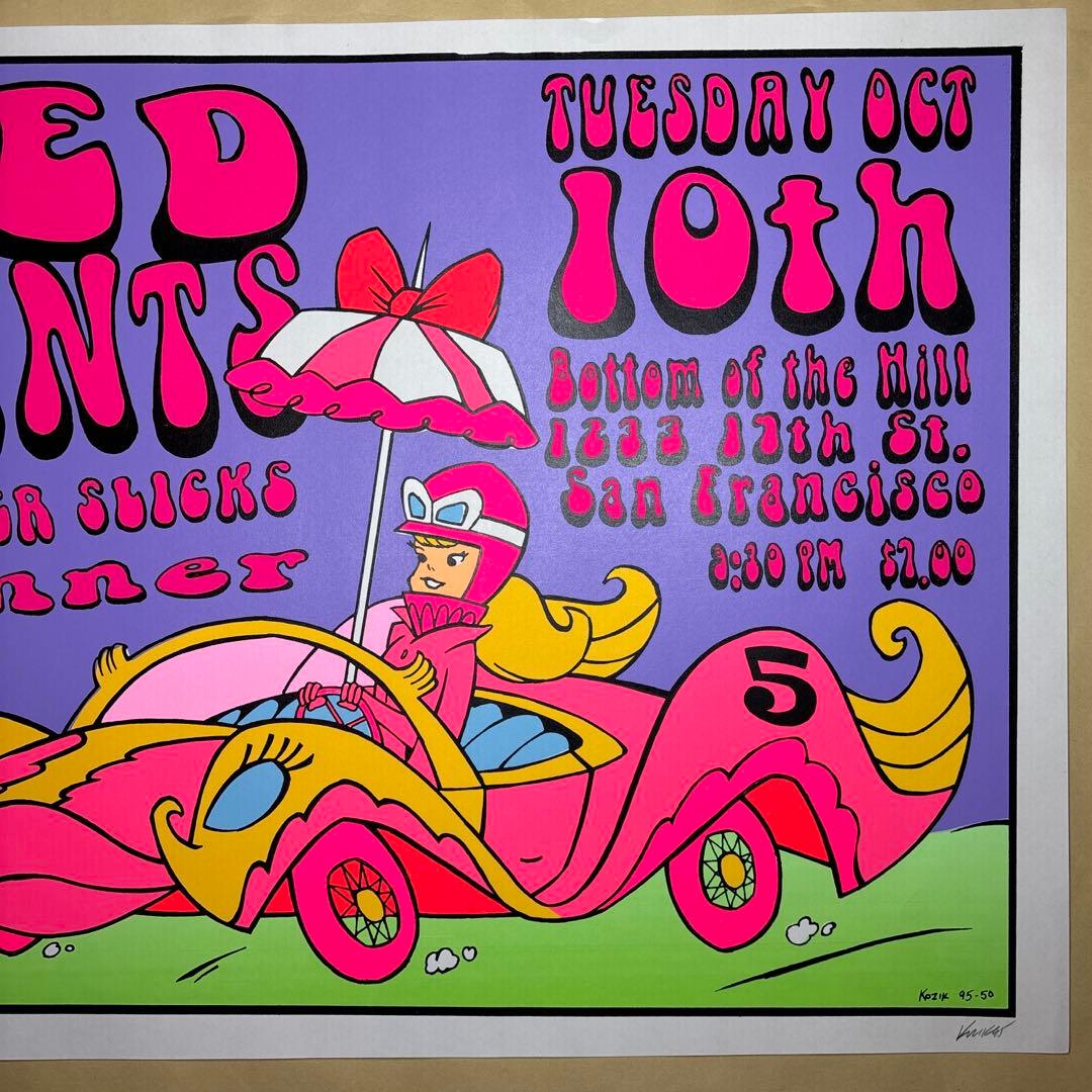 KOZIK RED AUNTS シルクスクリーンポスター