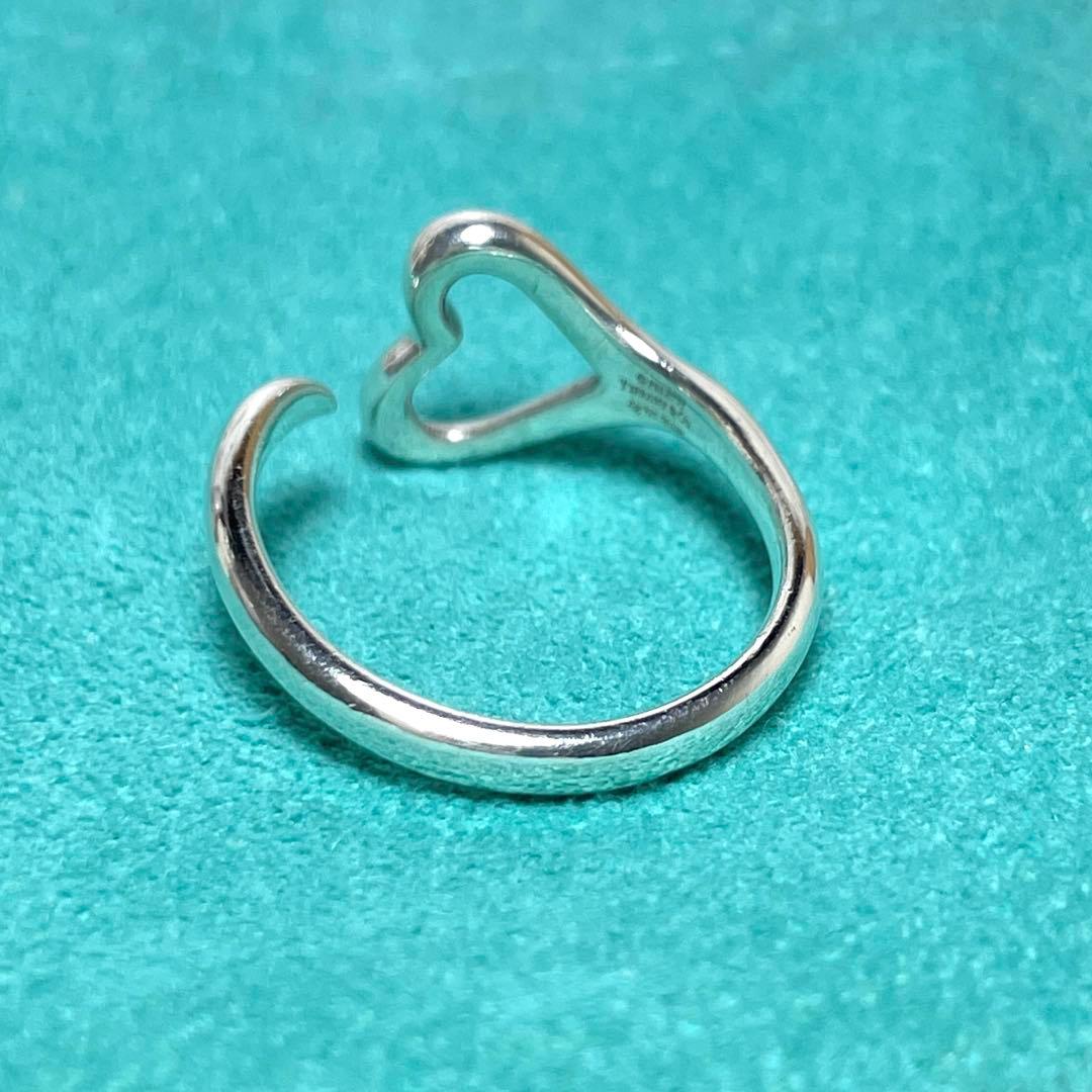 TIFFANY&Co.ティファニー　オープンハートリング　12号 925