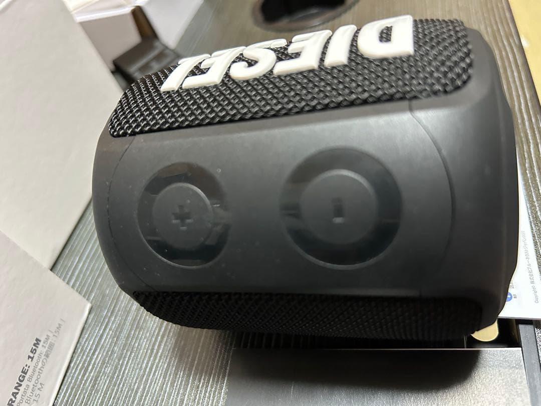 未使用 DIESEL Bluetooth スピーカー 黒