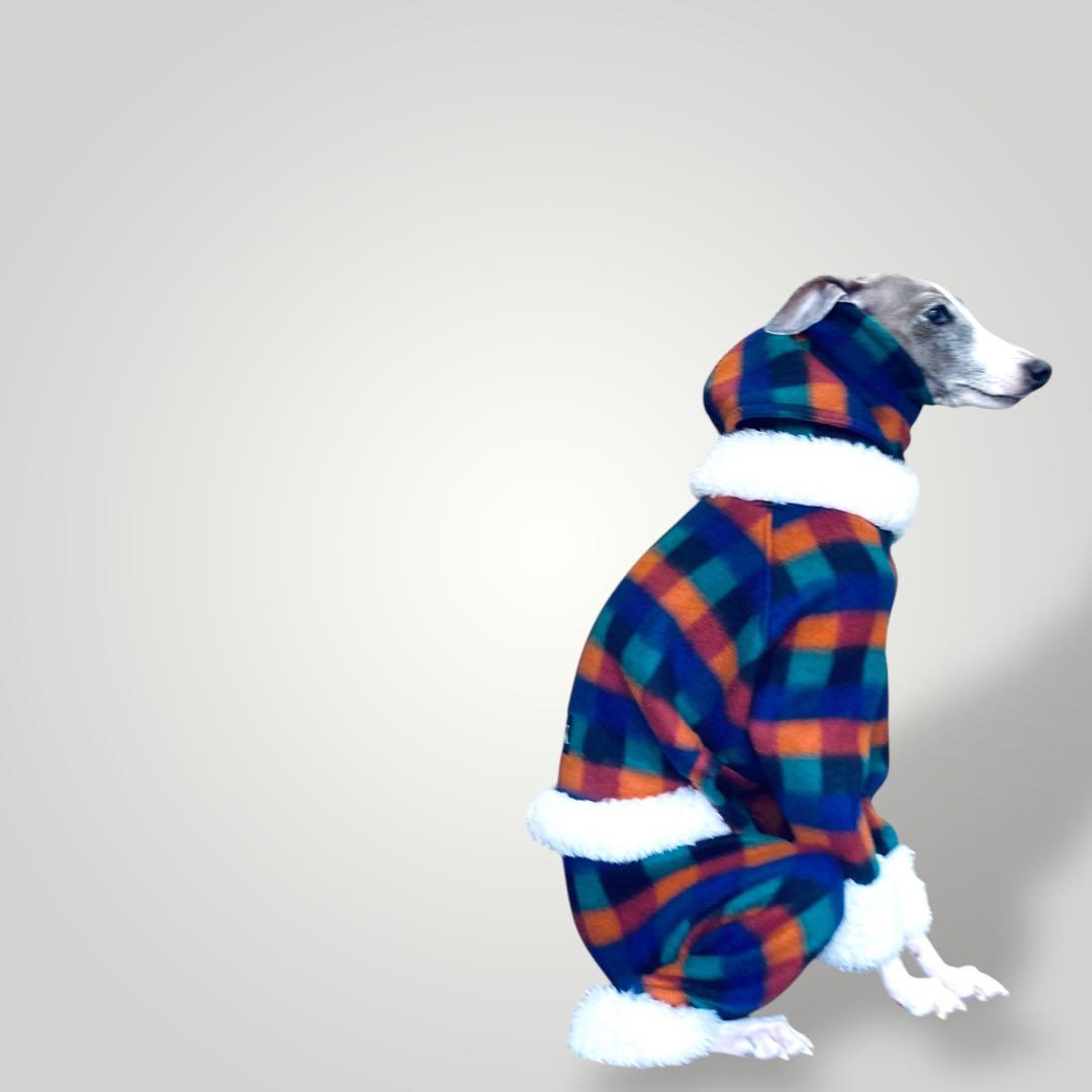 ㉑マルチカラーブロックフリース