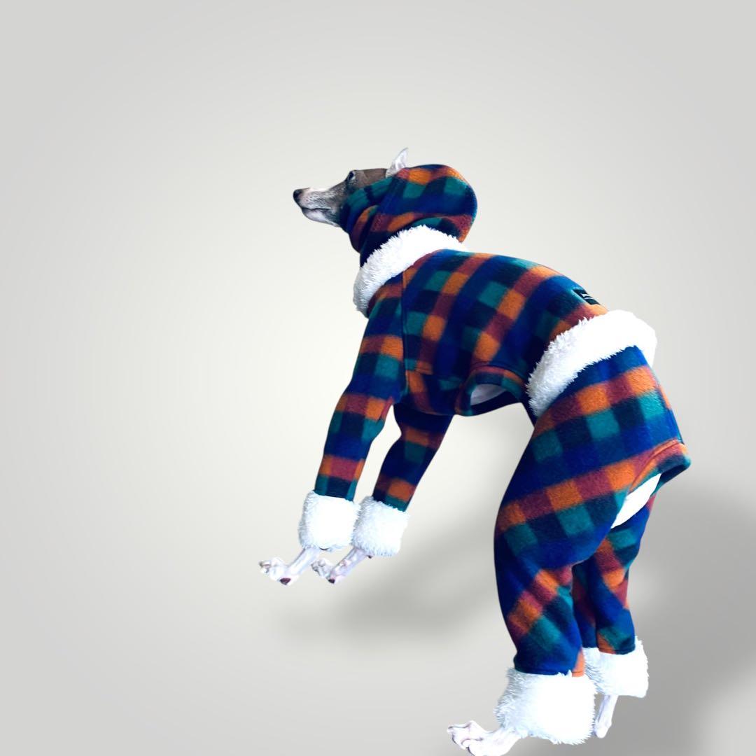 ㉑マルチカラーブロックフリース