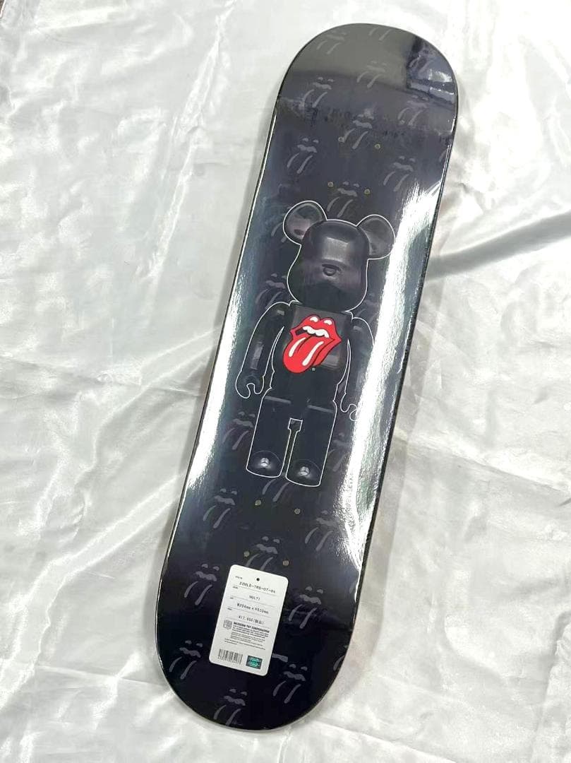 ベアブリック スケートボード デッキ The Rolling Stones