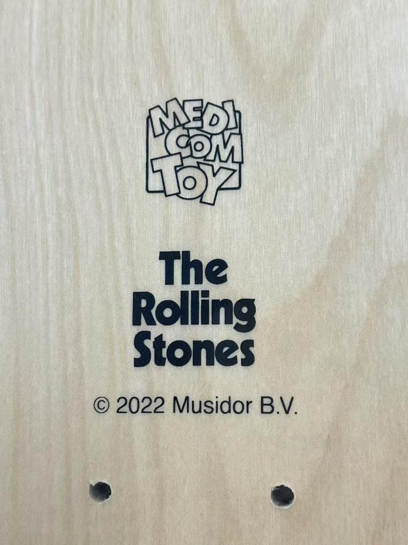 ベアブリック スケートボード デッキ The Rolling Stones