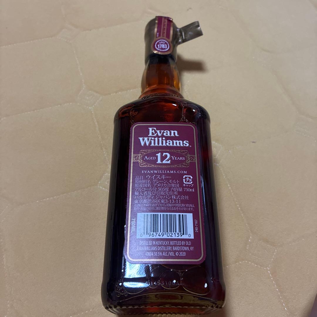 Evan Williams 12年 バーボンウイスキー 101プルーフ