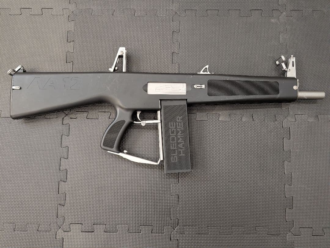 東京マルイ AA12 ドラムマガジン＆マウントレールセット