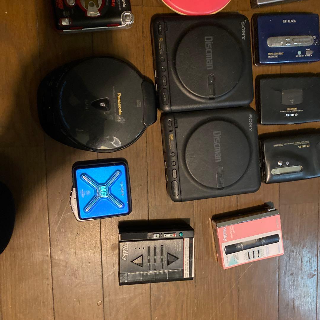 WALKMAN類、東芝walky Panasonic アイワ　ジャンクまとめ
