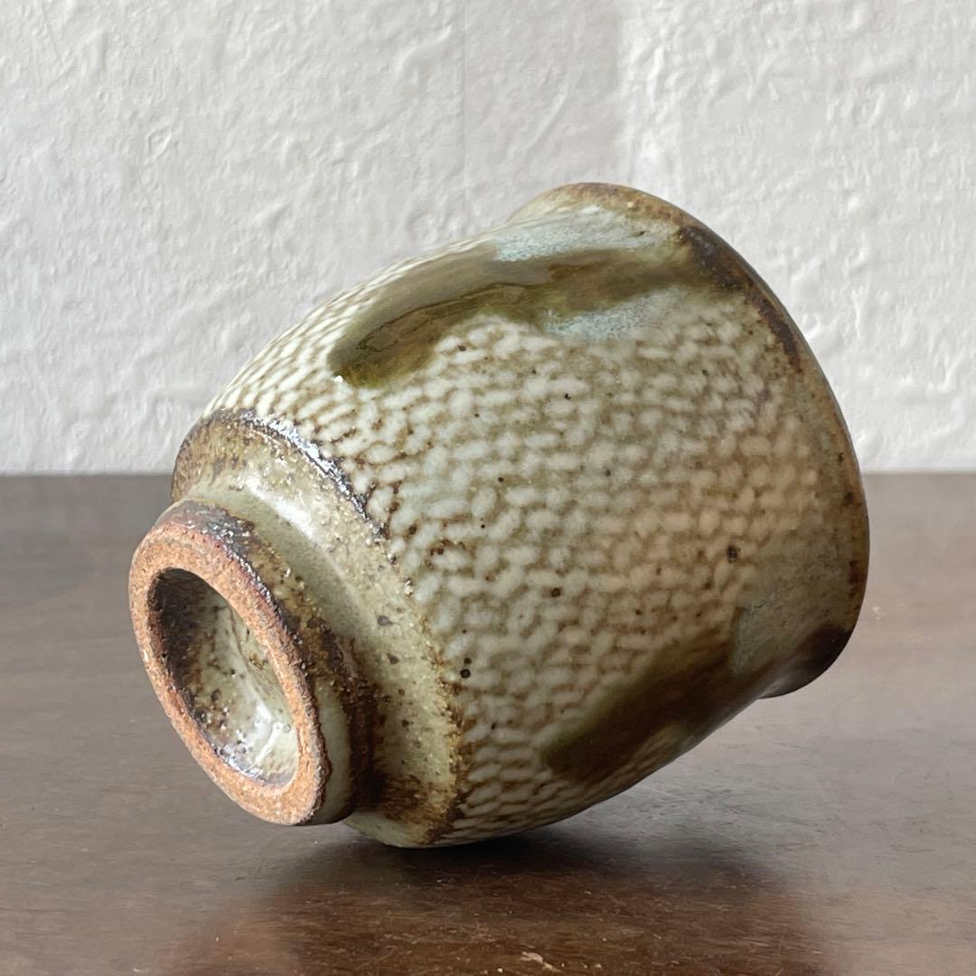 人間国宝　島岡達三　象嵌　夫婦　湯呑　共箱　ペア　酒器　ぐい呑としても