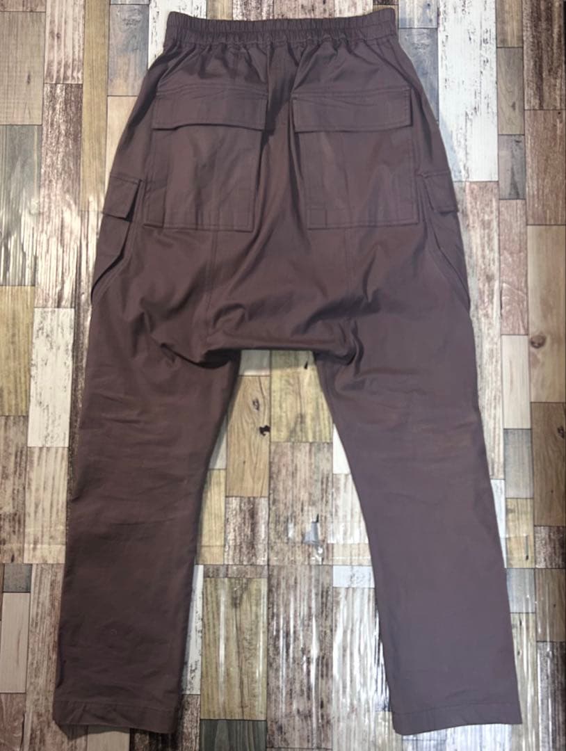 Rick Owensリックオウエンス　drawstring cargo long
