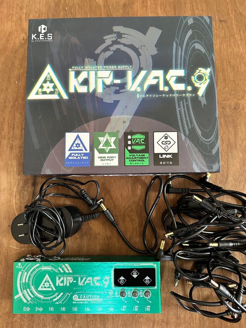 K.E.S　KIP-VAC DC 9Vパワーサプライ