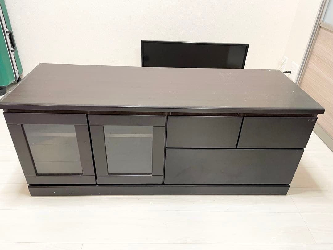 ニトリ ダークブラウン テレビボード・テレビ台