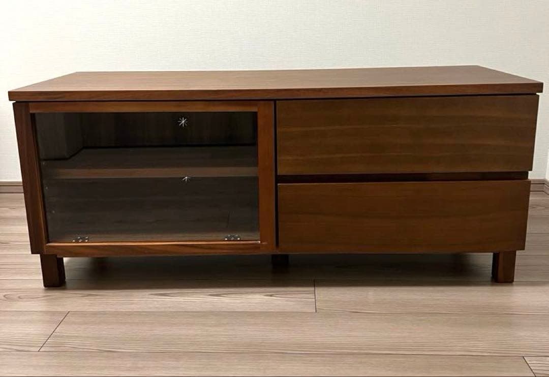 【SALE中】無印良品 テレビ台 テレビボード ウォールナット 幅110cm