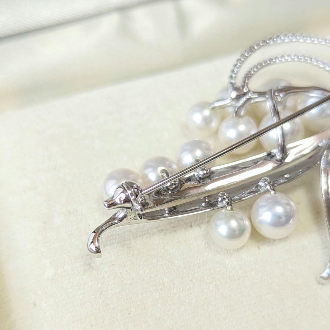 ✨美品✨ミキモト アコヤパール ブローチ 皇室御用達