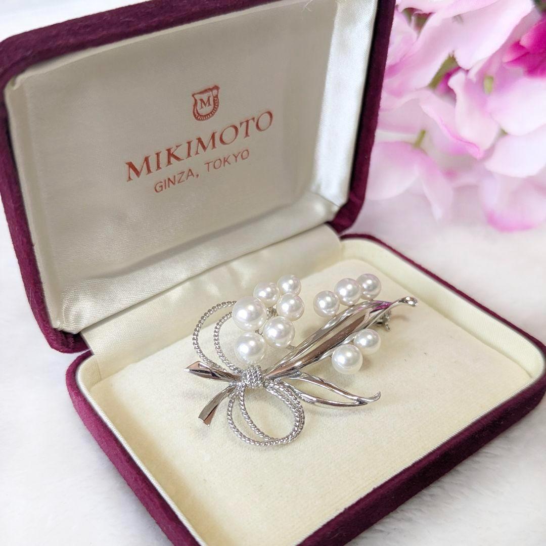 ✨美品✨ミキモト アコヤパール ブローチ 皇室御用達