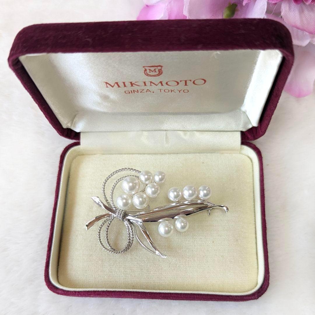 ✨美品✨ミキモト アコヤパール ブローチ 皇室御用達