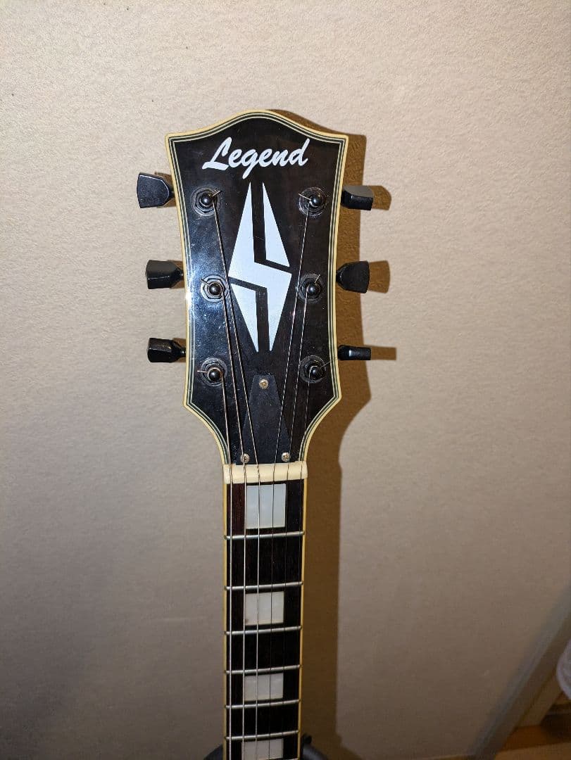 Legend レスポールタイプ　 ブラックEpiphoneプロバッカー搭載♫