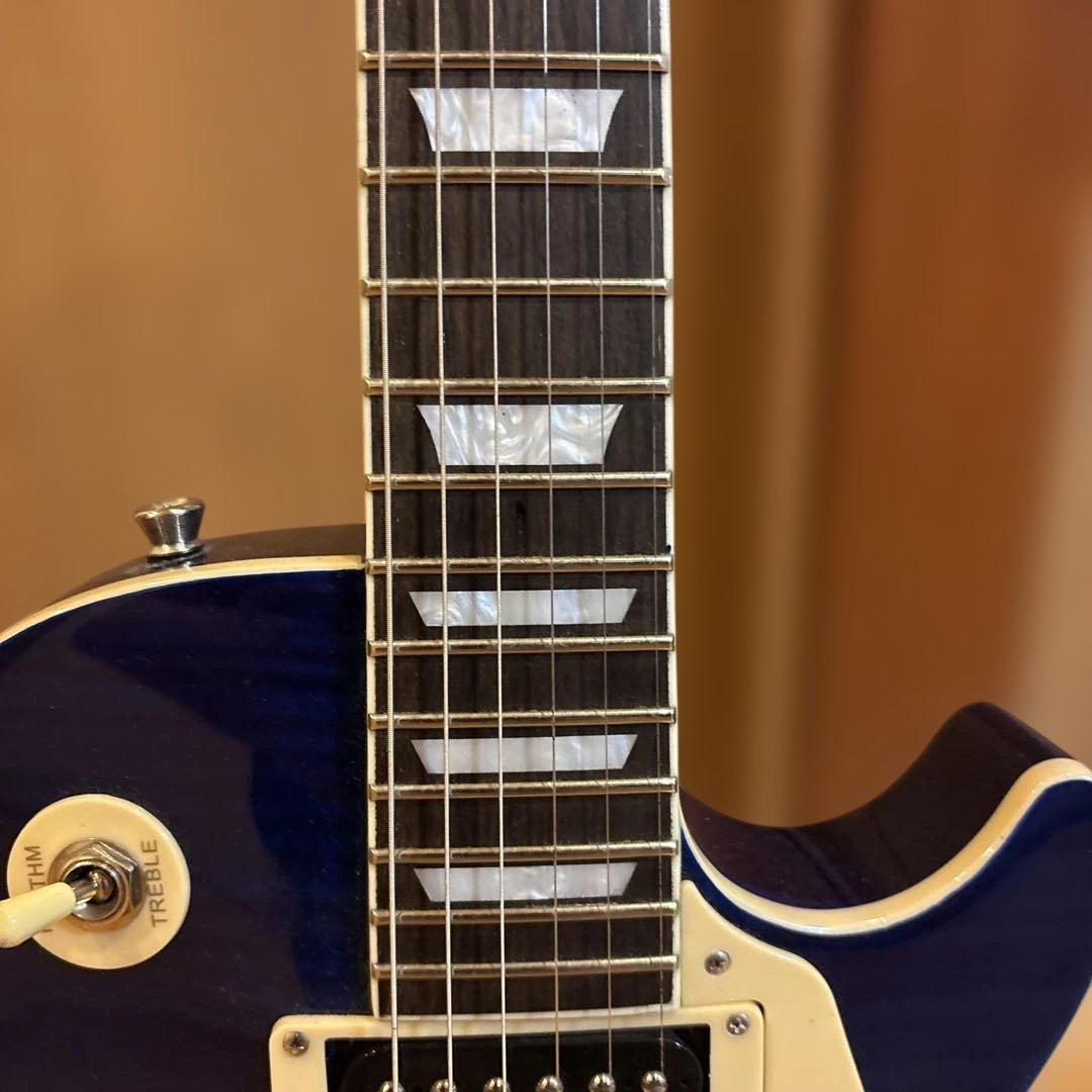 Bacchus Live Road レスポールタイプ ブルーカラー