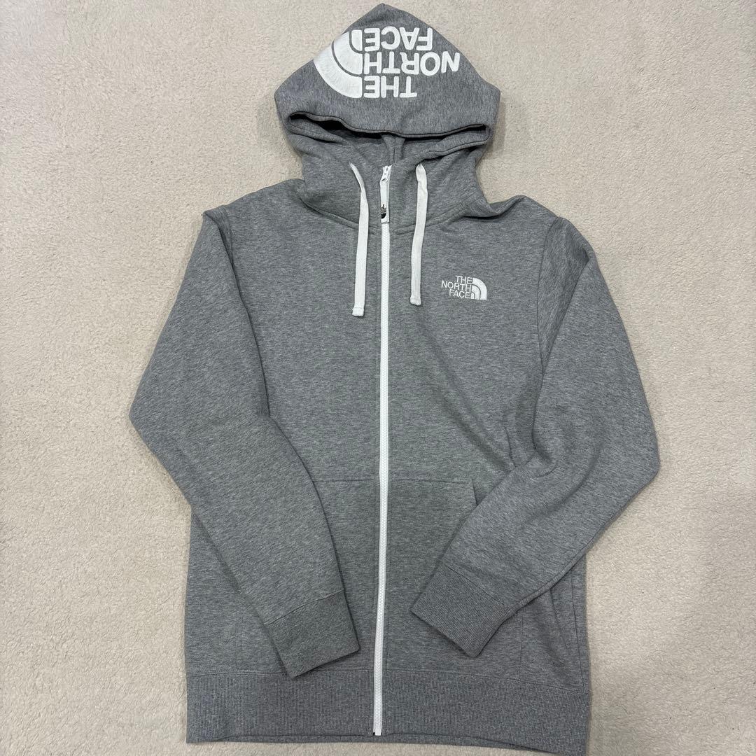 【新品】THE NORTH FACE グレー フルジップパーカー L