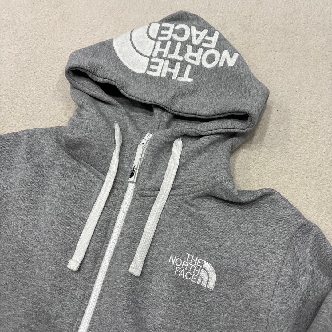 【新品】THE NORTH FACE グレー フルジップパーカー L