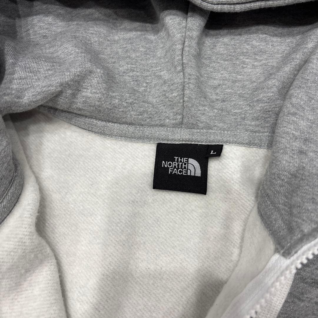 【新品】THE NORTH FACE グレー フルジップパーカー L