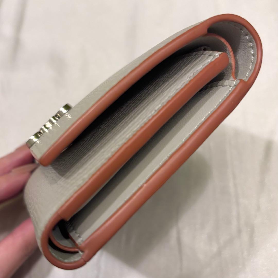 【美品】ロエベLOEWE アナグラム バーティカル ウォレット 折り財布