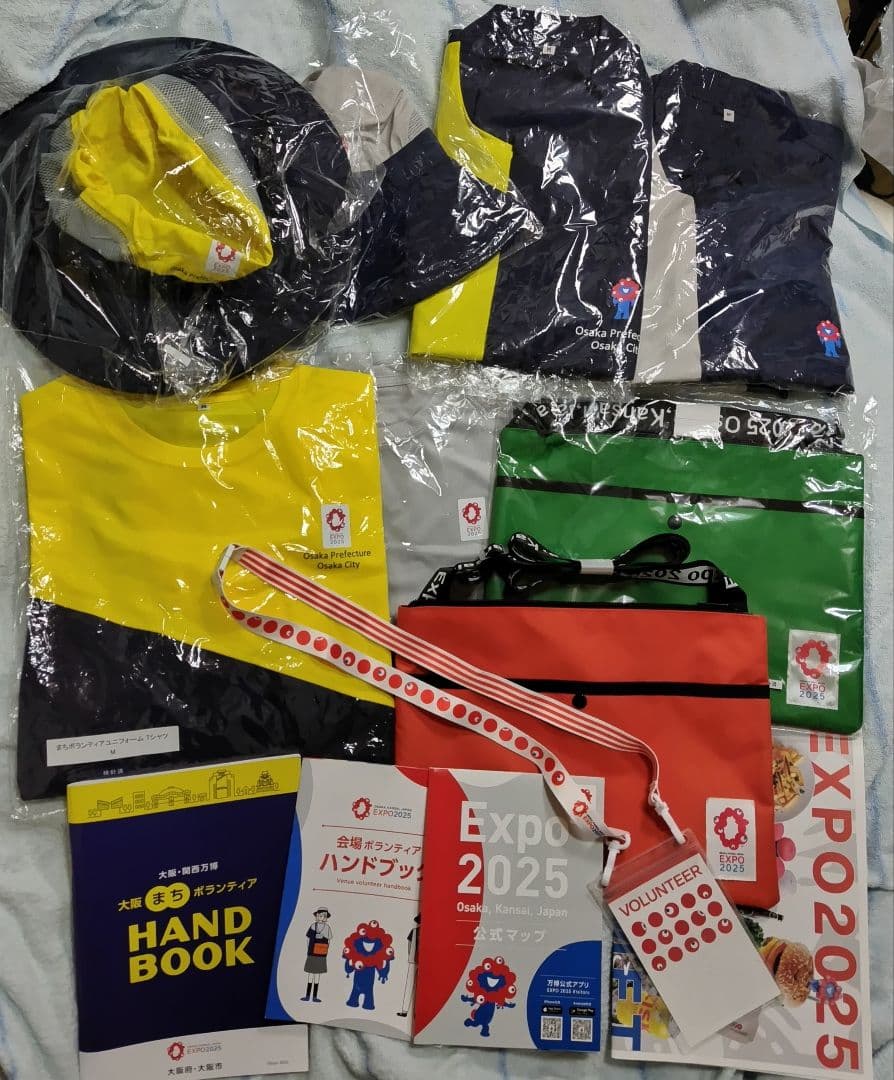 万博まちボランティア＆会場ボランティア Mセット