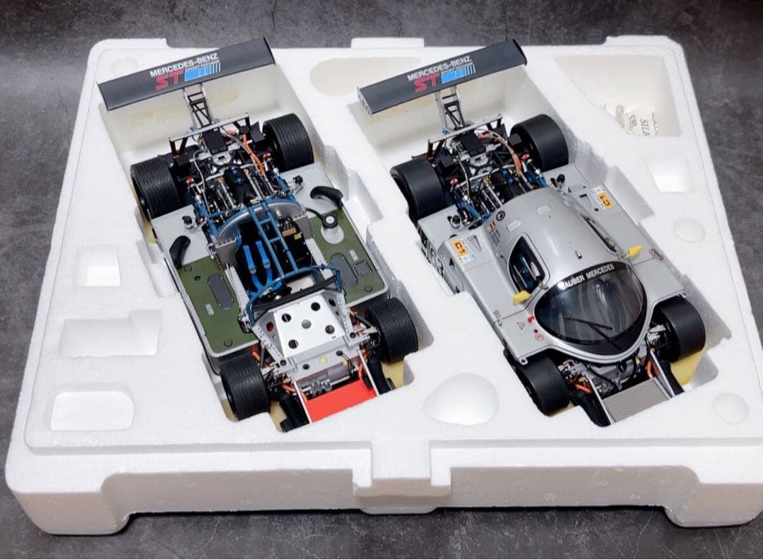 エグゾト 1/18 サウバー メルセデス C9 シャーシ ルマン 1989