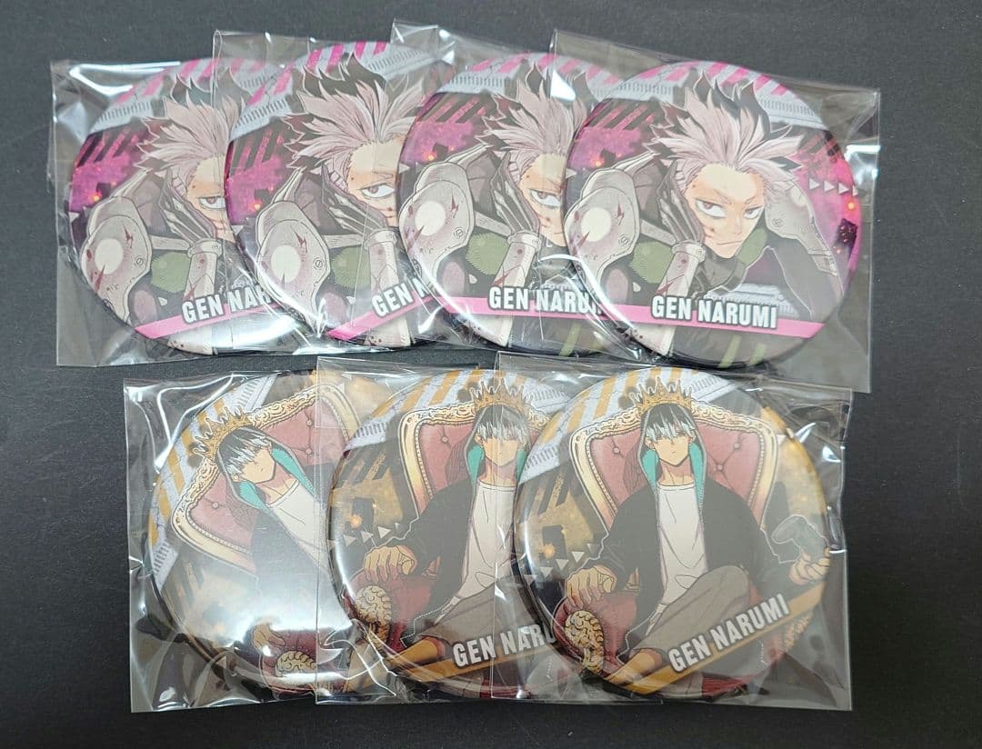 鳴海弦 コレクション缶バッジ 7点