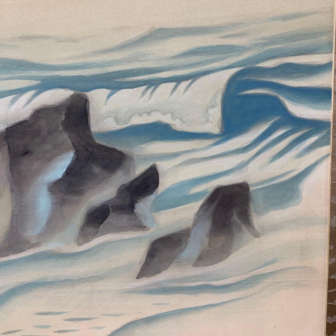 美品3本 橋口幾三郎 旭波図、福田素仙作 十三佛、酒井抱一筆 牡丹に蝶図